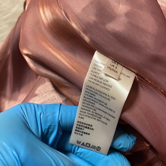 Free People Shimmy Shimmy Top Pink One Shoulder - Picture 12 of 16